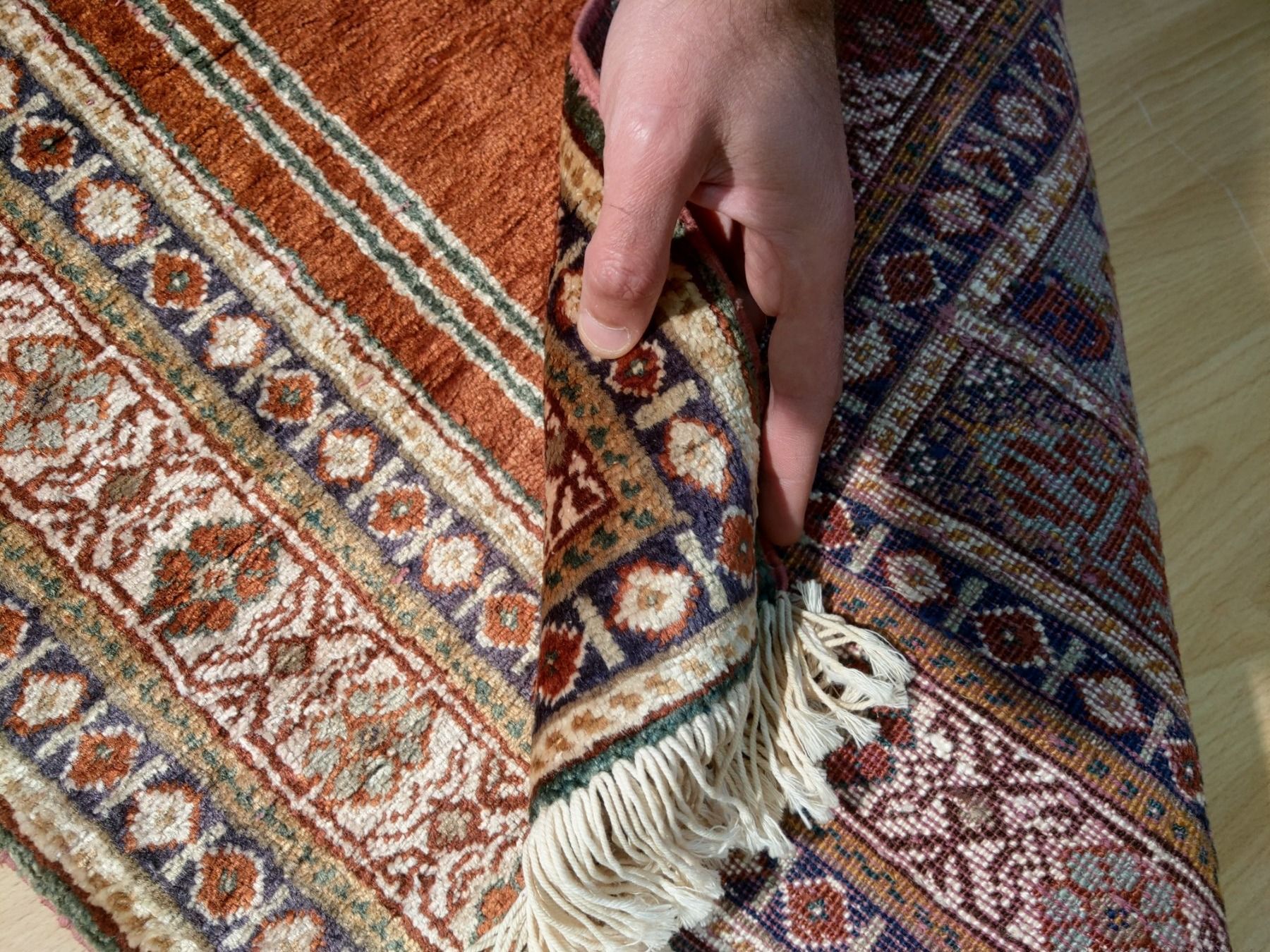 Tappeti: Kleiner Wandteppich Kayseri Flosh Seide – Nuovo (secondo la descrizione) da Horgen venduto da ilanist 2