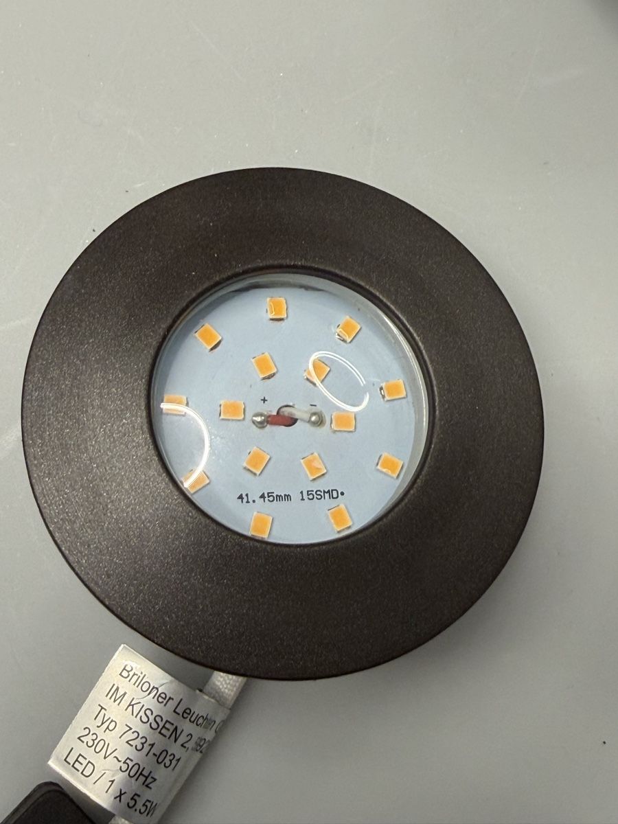 Lampade: 3 braune LED Spot – Usato da Neuheim venduto da Sandokan39 4