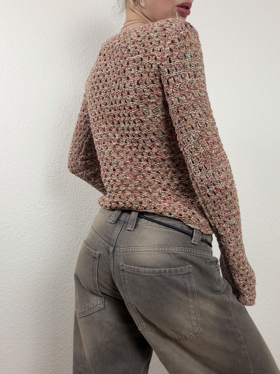 Maglioni & Felpe: Strickpullover Damen mehrfarbig – Usato da Knonau venduto da Grapesvintage 2