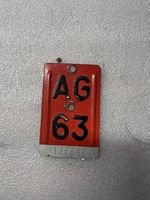 Velonummer mofanummer AG