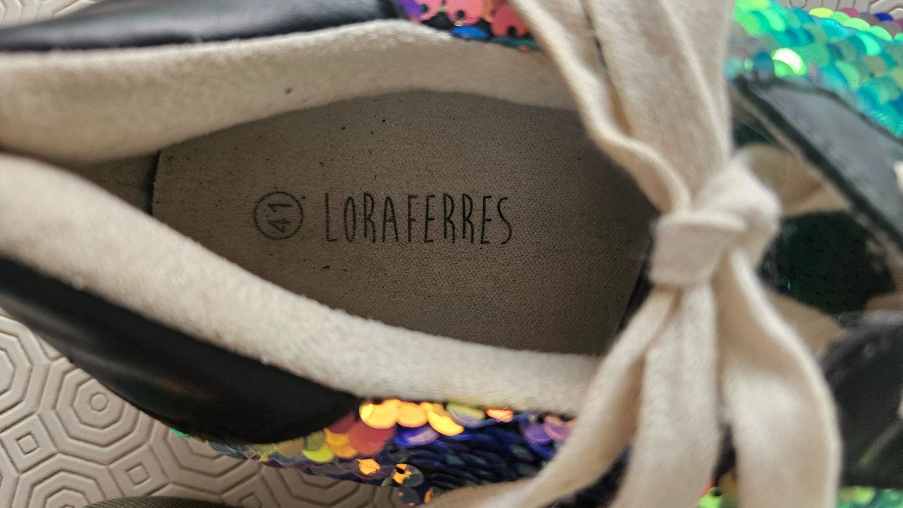 Scarpe da uomo: Scarpa con paillettes n.41 Loraferres – Usato da Melano venduto da H-Sara 3