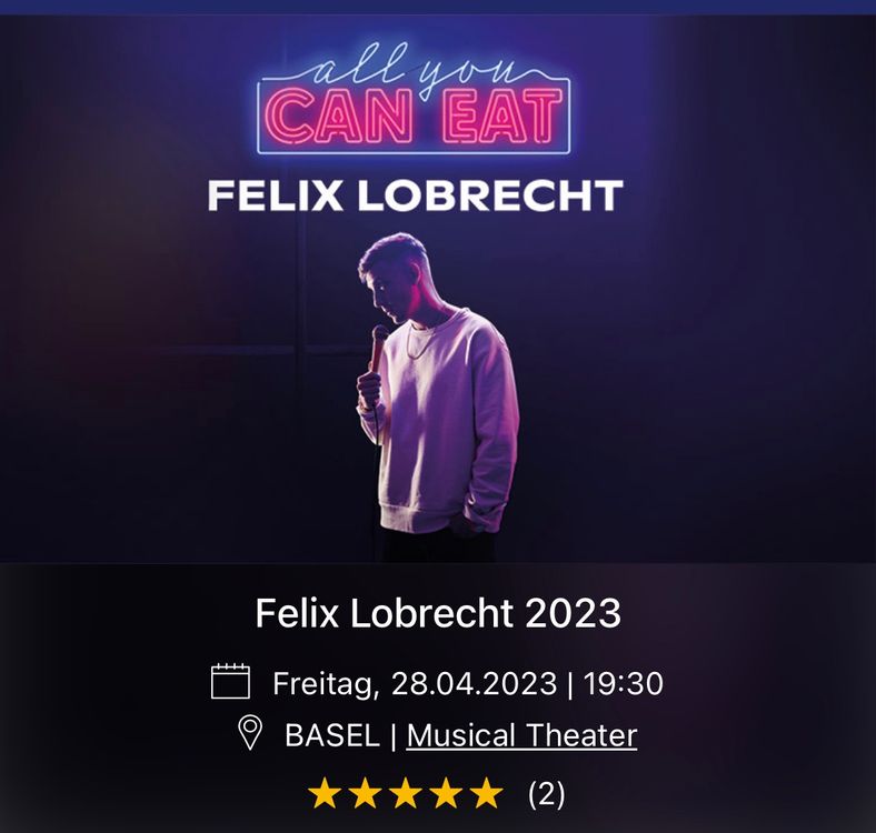 felix lobrecht schweiz tour 2023