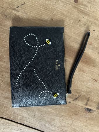 WIE NEU, Kate Spade, Clutch, Schwarz
