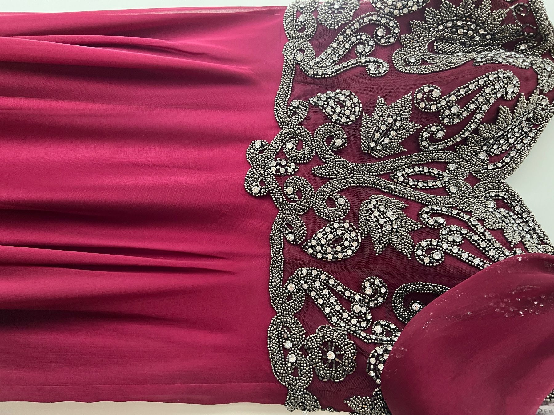 Vestiti: Abendkleid 38 Dunkelrot – Usato da Schafisheim venduto da inf_5dtw 5
