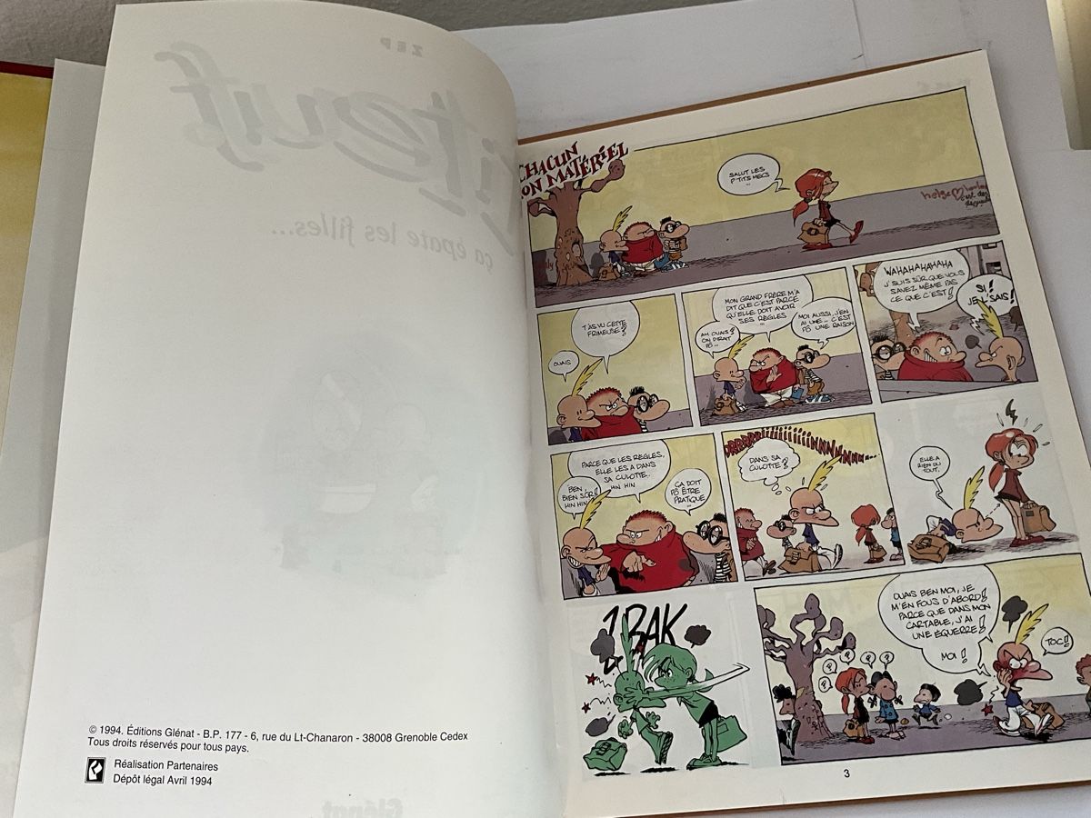 Fumetti: EO Titeuf T.3 ça épate les filles – Usato da Agriswil venduto da Ueli03 2