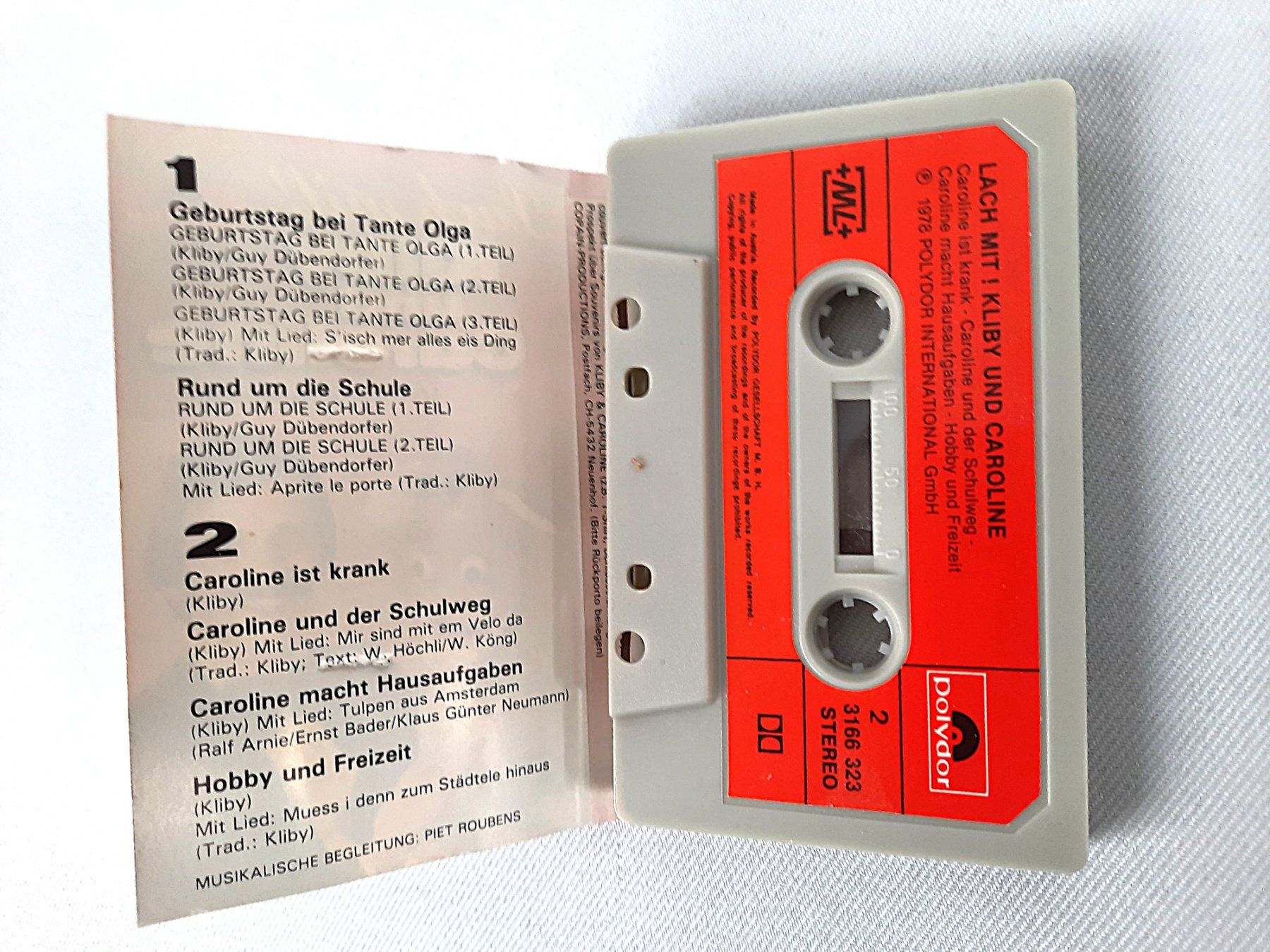 Musicassette: Kassette KLIBY + CAROLINE (Lach mit) – Usato da Beinwil am See venduto da Restwert_Beinwil 3