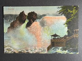 Rheinfall bei Beleuchtung