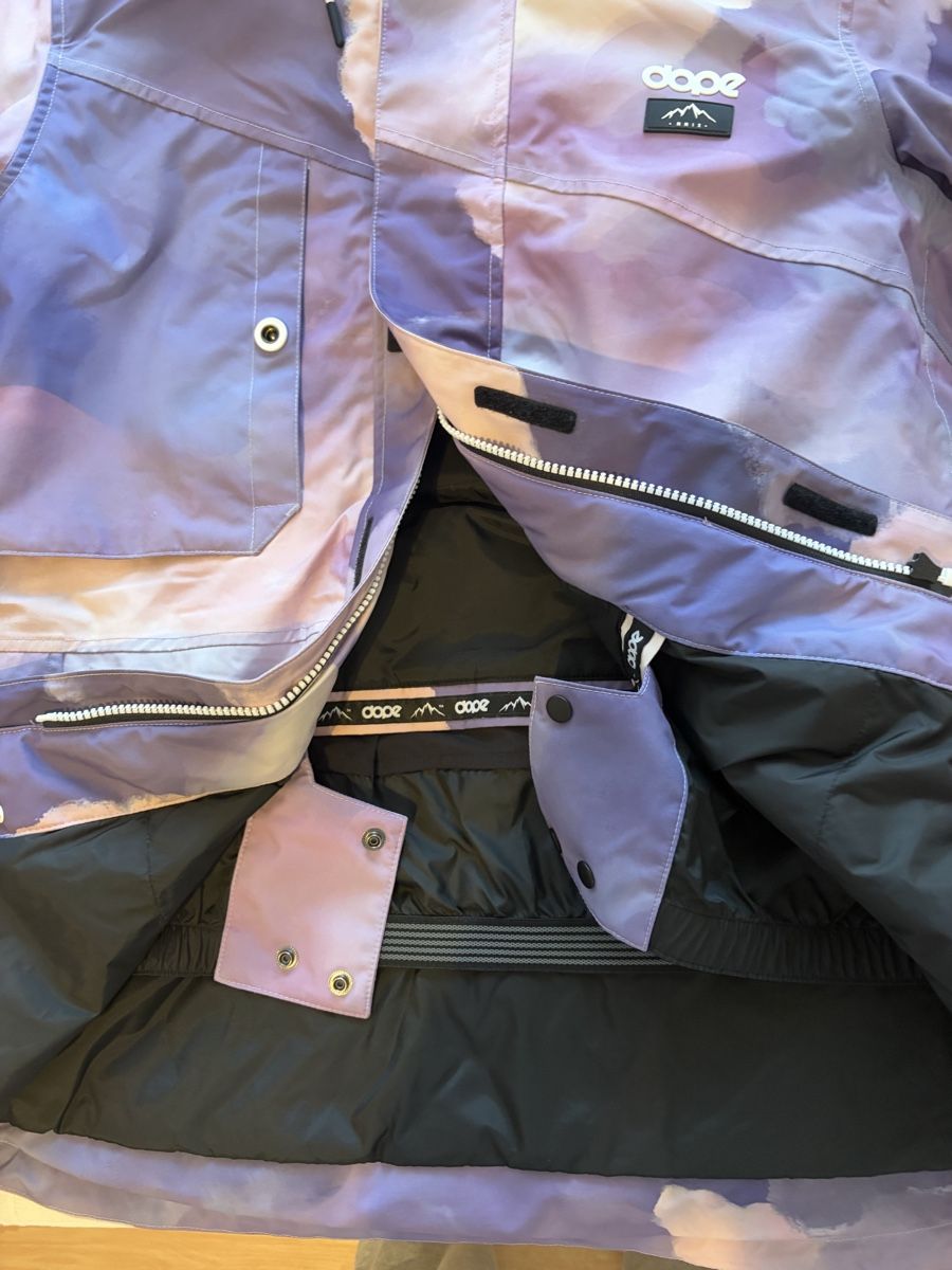 Dope Jacken: Dope Snowjacke lila gemustert – Neu (gemäss Beschreibung) aus Lenzburg von goodoneremi 3