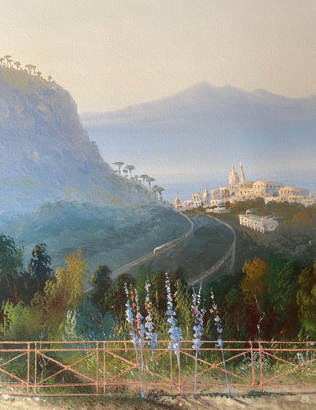 Dipinti: AUGUSTO CORELLI 1853/1918 GOUACHE DES ENVIRONS DE NAPLES – Usato da Genève venduto da aic_p8ld 4