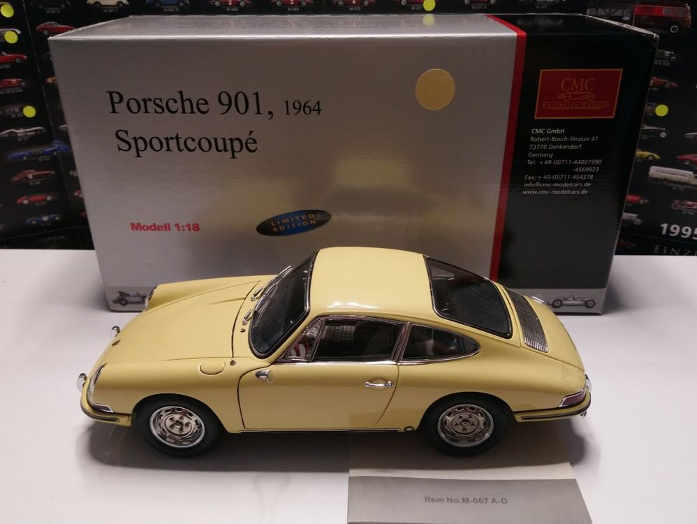１１８【絶版】１/１８ ＣＭＣ Porsche ９０１
