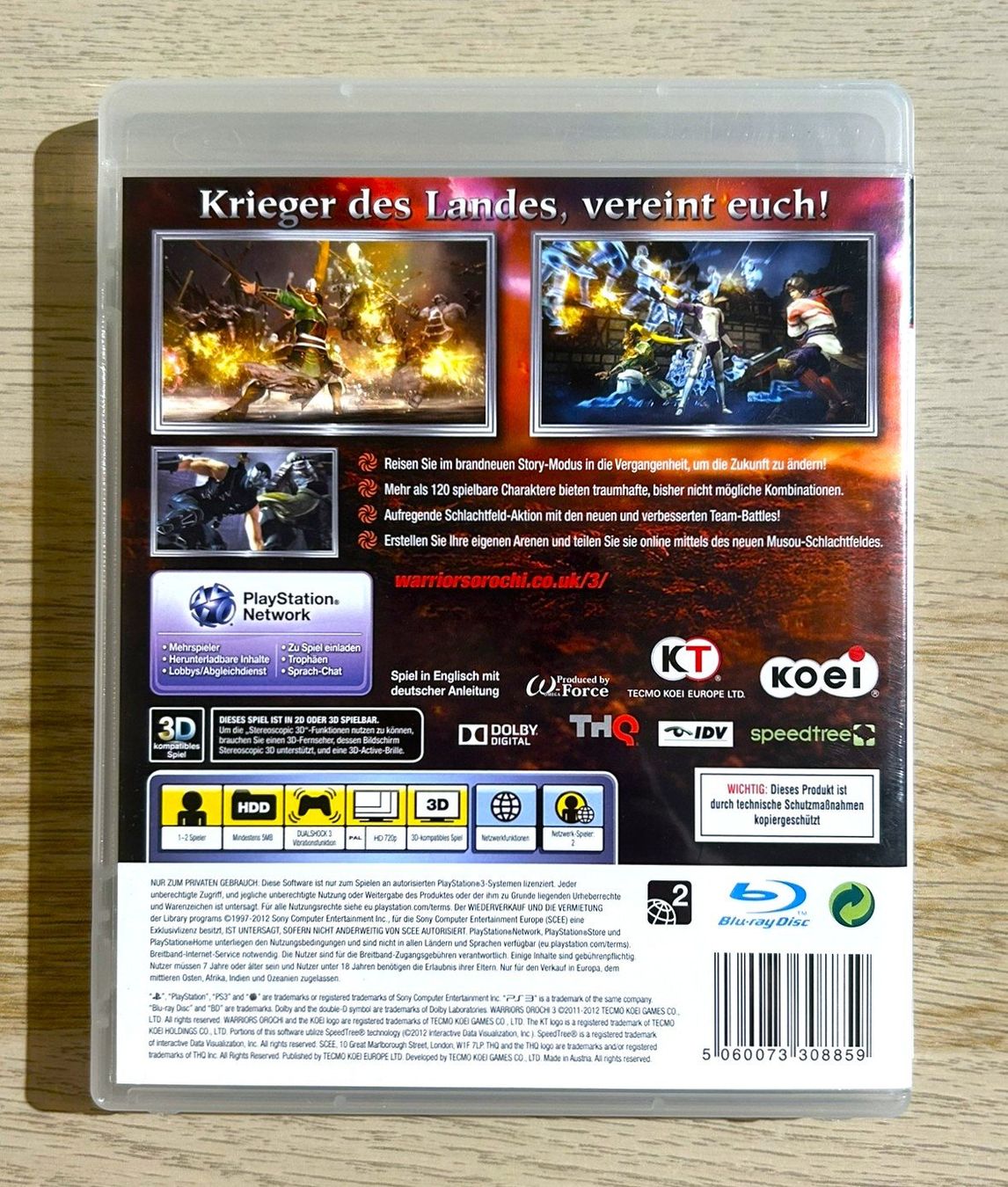 Sony Giochi: Warriors Orochi 3 PS3 – Usato da St. Gallen venduto da Alpine.Arcade 1