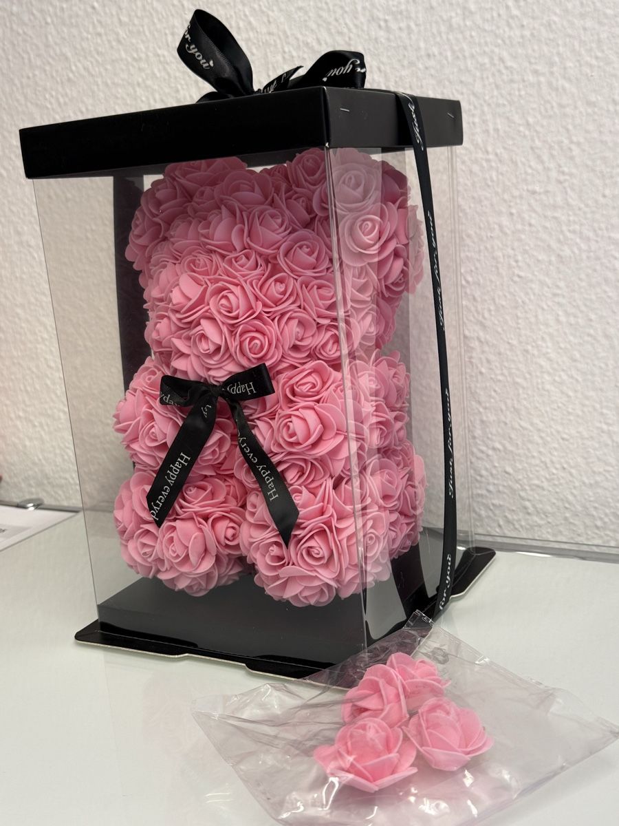 Alle Dekorationen: Rosen-Bärli in Geschenkbox - Romantisches Geschenk! – Neu und originalverpackt aus Freidorf TG von Iris1970 1