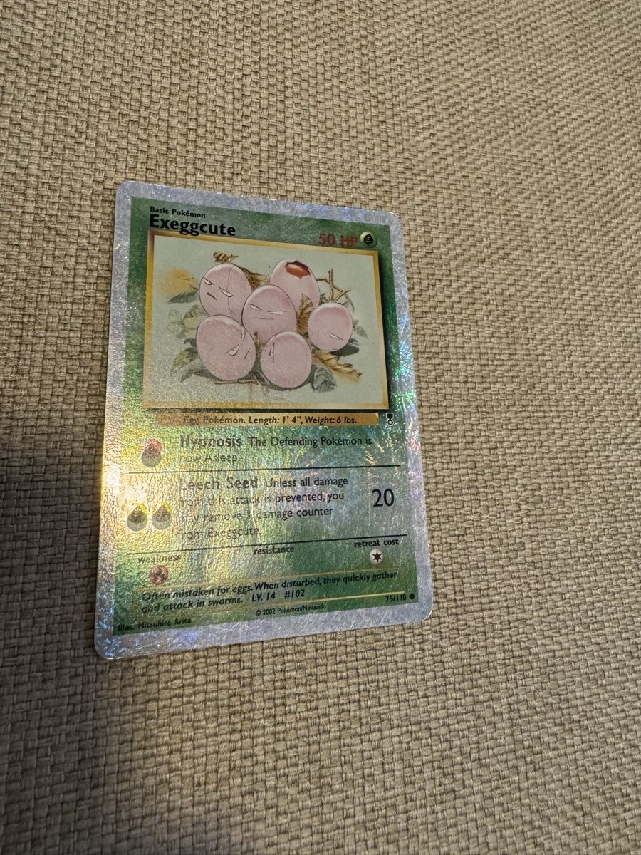 Pokémon Carte collezionabili: Exeggcute - Legendary Collection Reverse Holo – Usato da Cadro venduto da kiks27 3