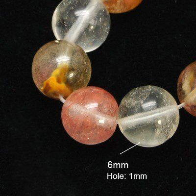 Pietre preziose: Tigerskin Perlen 6mm, 1 Strang – Nuovo (secondo la descrizione) da Alpnachstad venduto da perlengaby