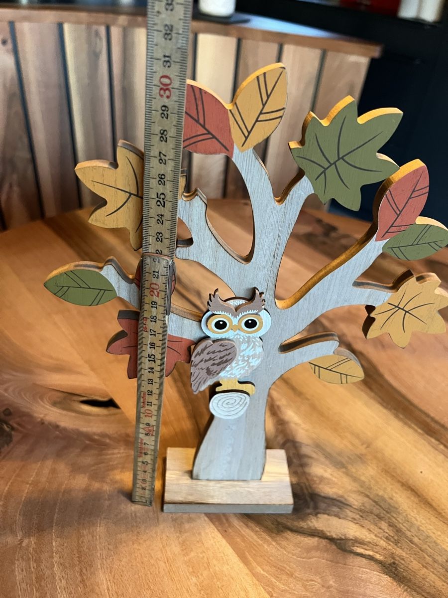Alle Dekorationen: Herbstdeko Set Holz, Baum, Eule, Fuchs - Neuwertig!! – Neu (gemäss Beschreibung) aus Derendingen von Laubfleckerli 2