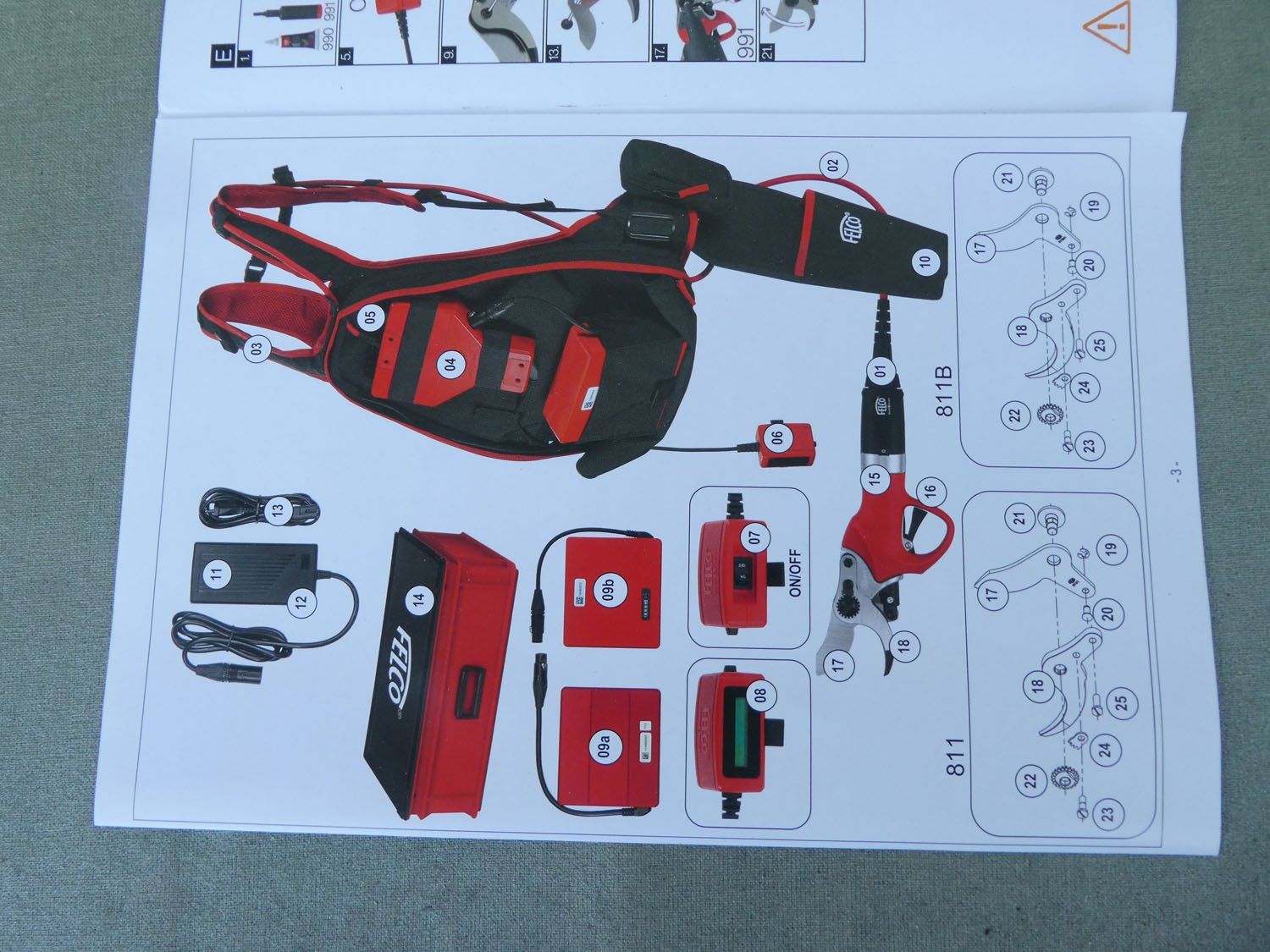 Felco Tutti gli attrezzi: FELCO 811-HP Ast- und Rebschere – Usato da Champvent venduto da drucker26 3