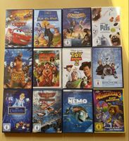 12 WALT DISNEY DVD für Kinder zu einem Preis !!!