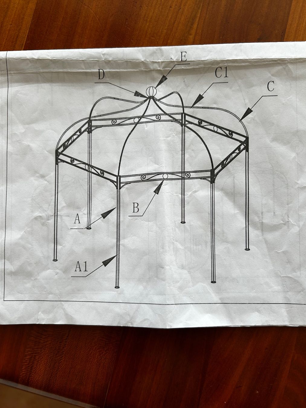 Casette da giardino & serre: Ersatzdach zu Pavillon Modena – Nuovo e nell'imballaggio originale da Twann venduto da gia55 2