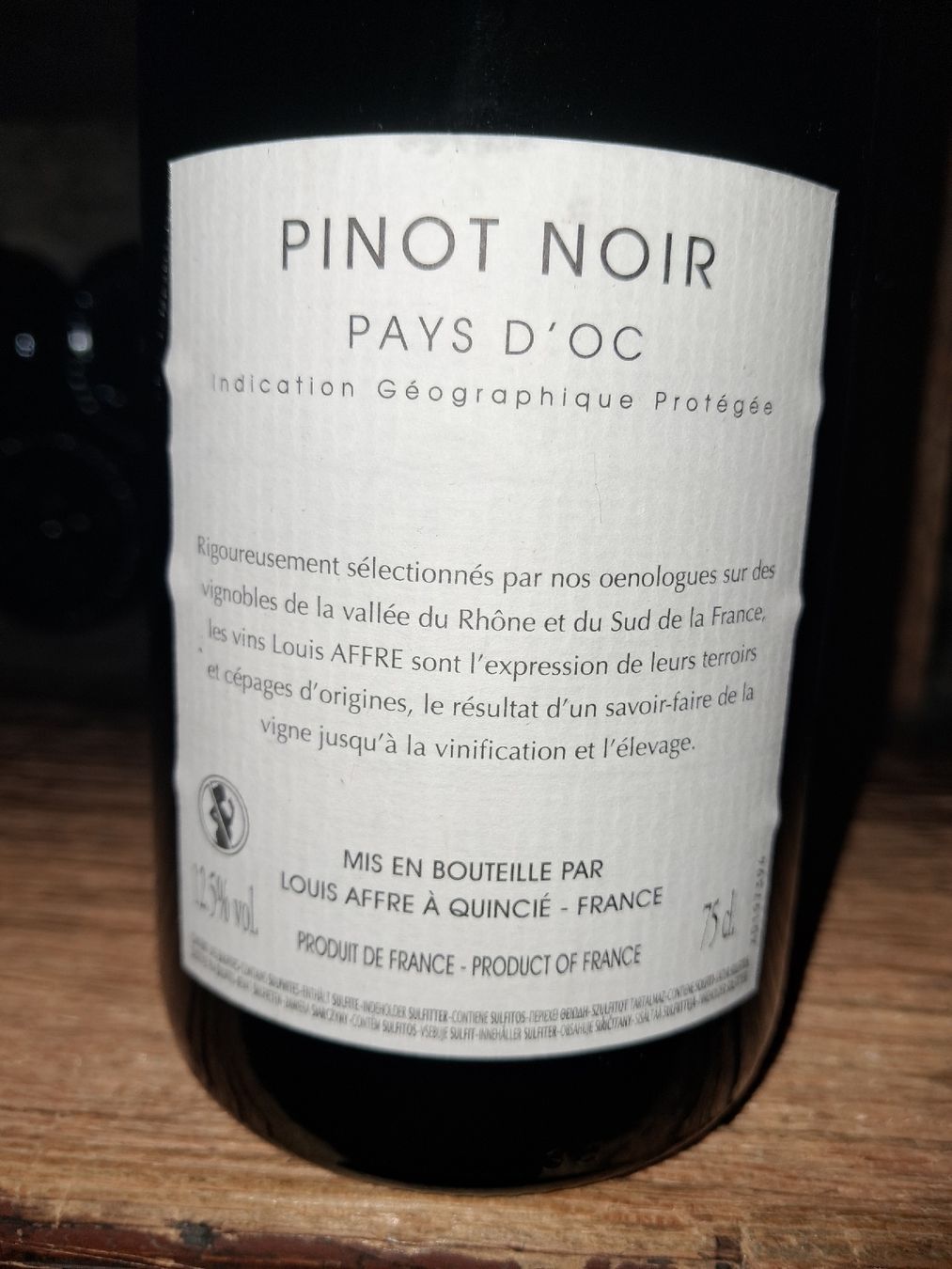 Vino: IGP Pinot Noir Louis Affre 2020 – Nuovo e nell'imballaggio originale da Le locle venduto da juliensaran 3
