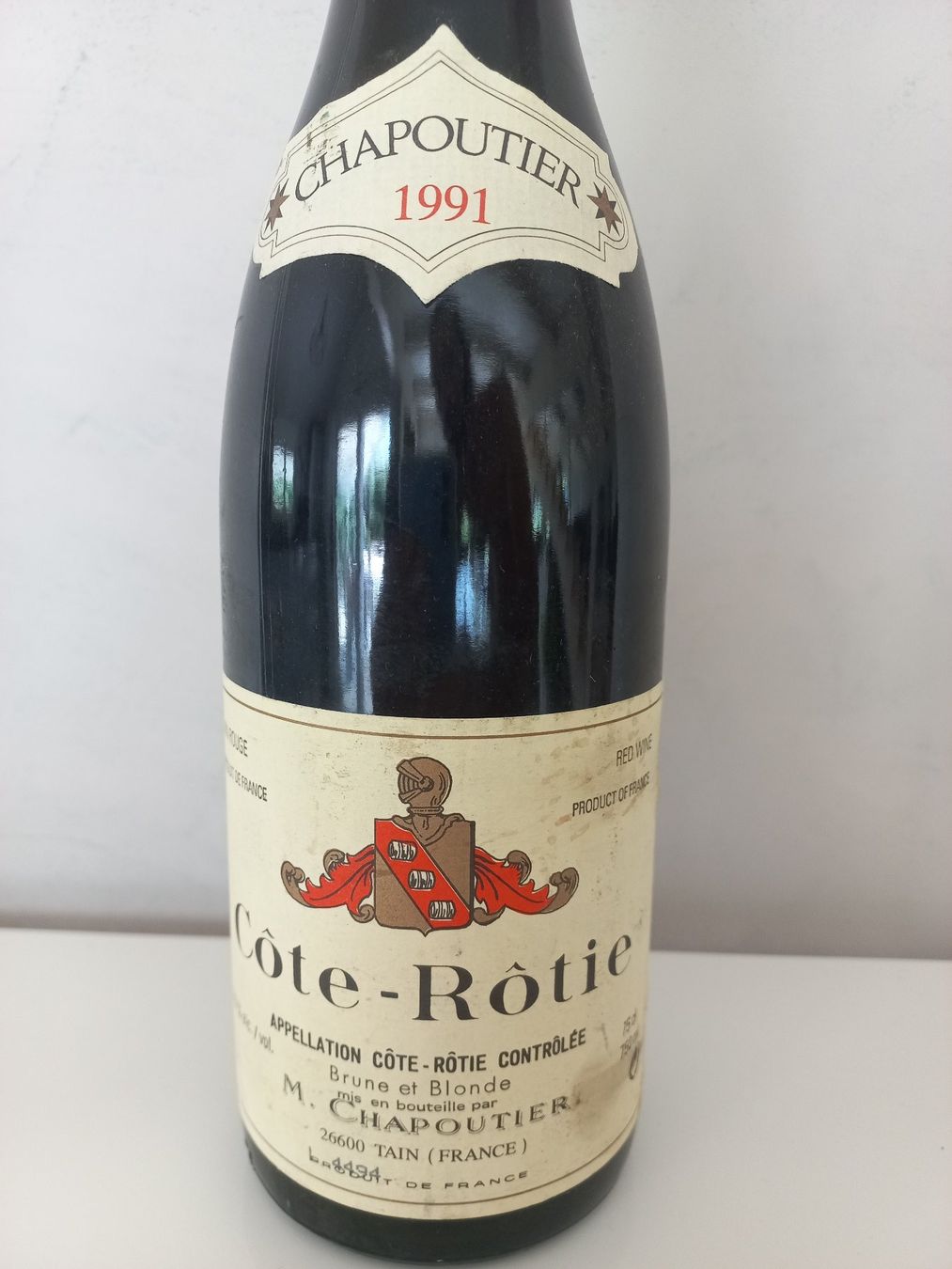 Vino: Vin Côte-Rotie 1991 – Usato da Ollon VD venduto da Timit