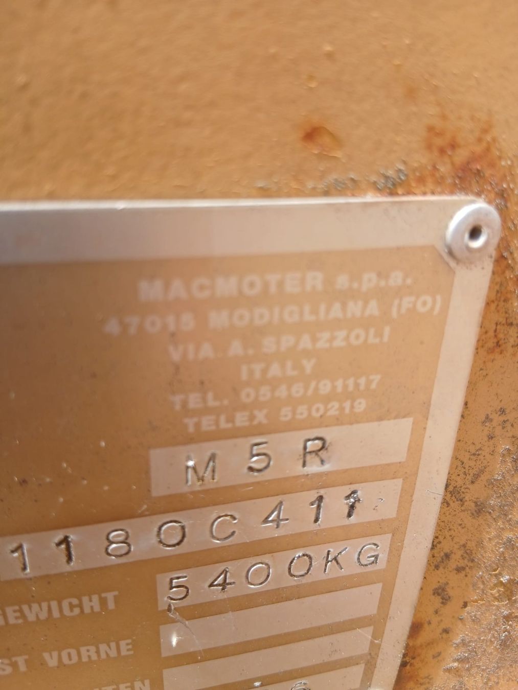 Escavatori: Pneubagger Macmoter M5R 5,0t – Usato da Egg SZ venduto da kombi83 4