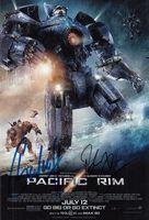 PACIFIC RIM Charlie HUNNAM Idris ELBA / AUTOGRAMM