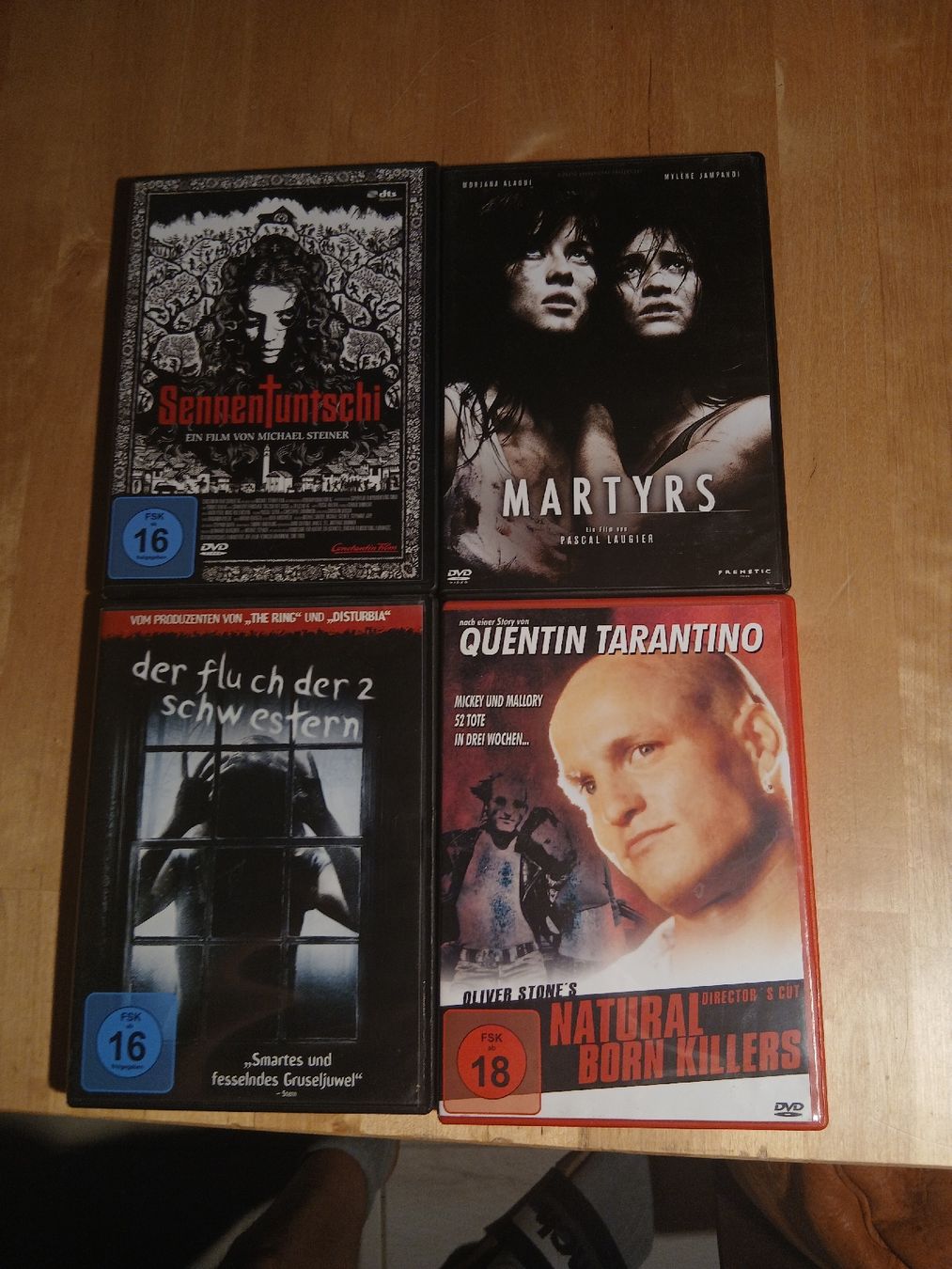 Tutti i DVDs: 4x Horror & Thriller  – Usato da Schliern b. Köniz venduto da MR_quality