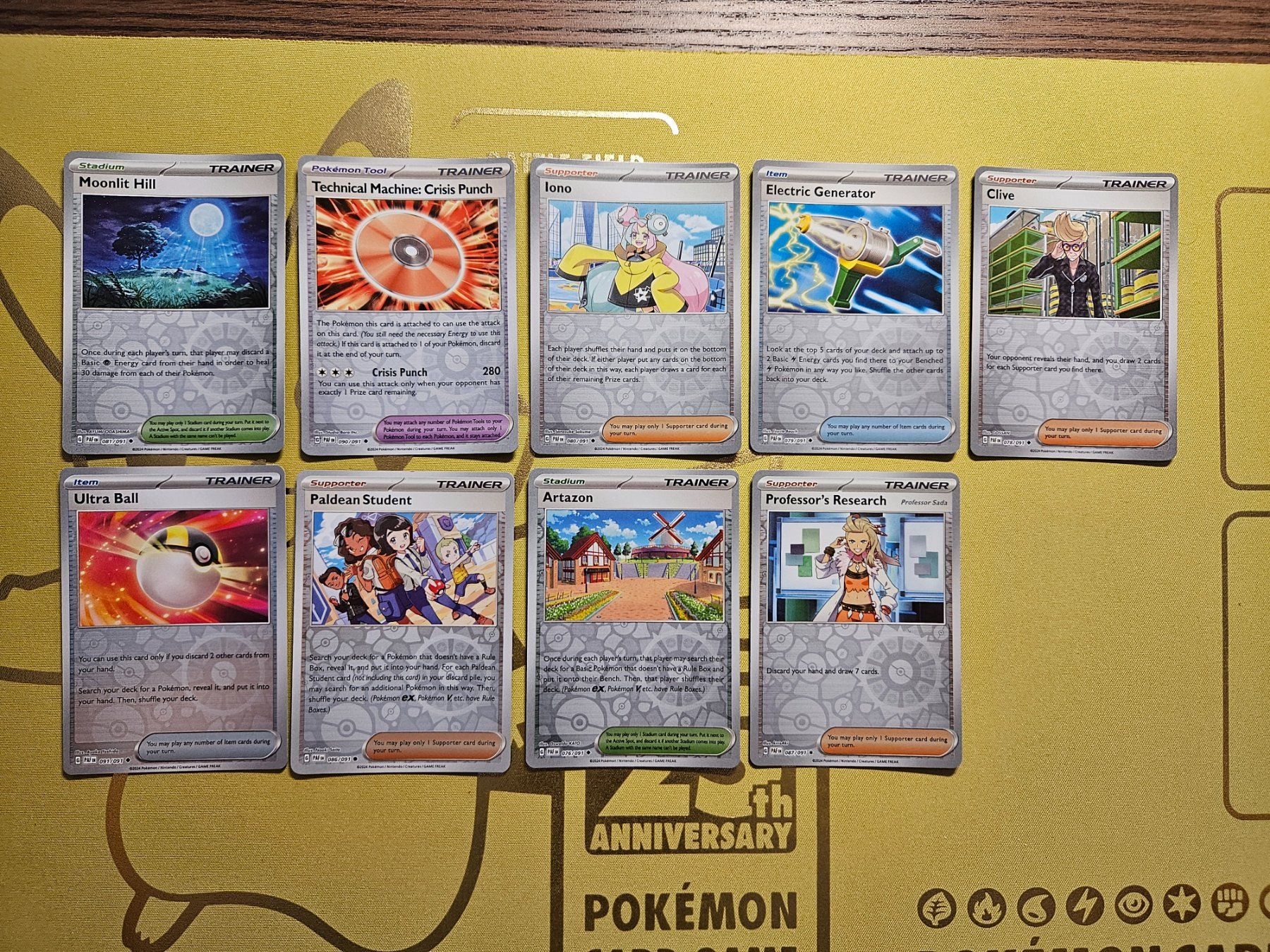 Pokémon Carte collezionabili: Paldean Fates - 9 reverse cards EN – Usato da Bellinzona venduto da Pokemarco