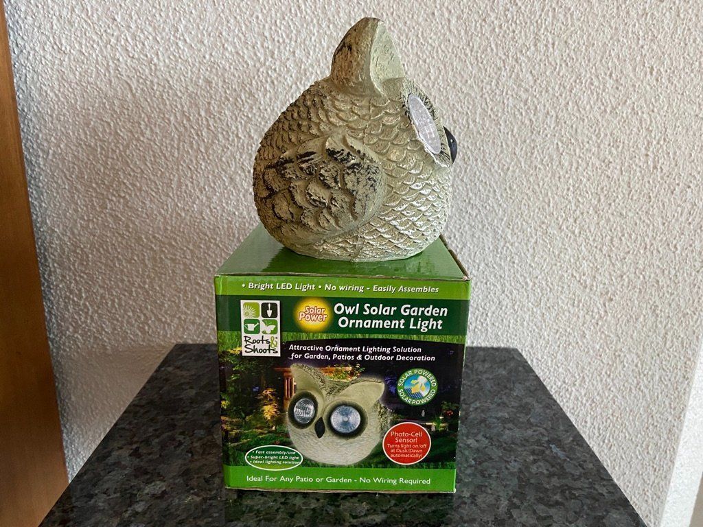 Lampes: Solar Lampe Eule – Neuf (Voir description) à Beatenberg par buy2you 3