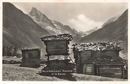 Val d’Anniviers (VS) Mazots et le Besso