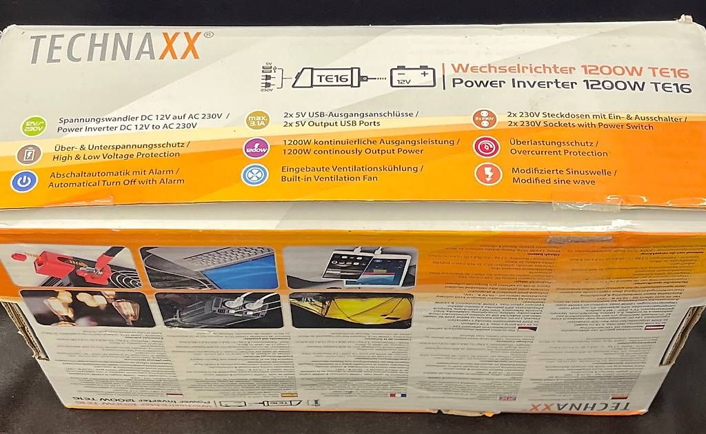 Componenti elettronici: Technaxx TE16 1200 Watt – Usato da Zürich venduto da Studio6 1