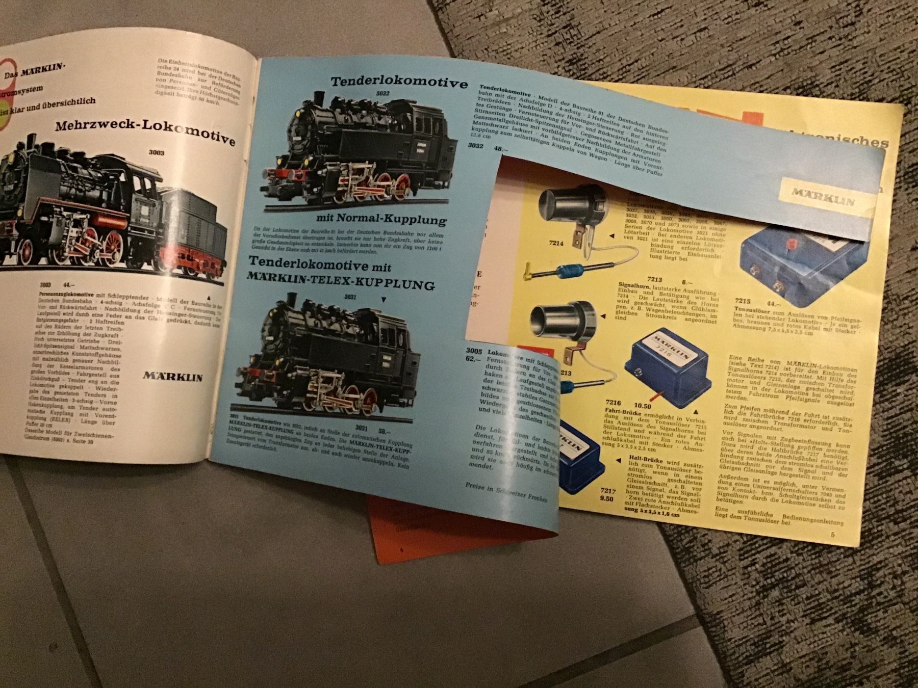 Märklin Documenti: Märklin Katalog ca. 1968 mit fehlendem Umschlag, – Usato da Scherzingen venduto da Starseller62 1