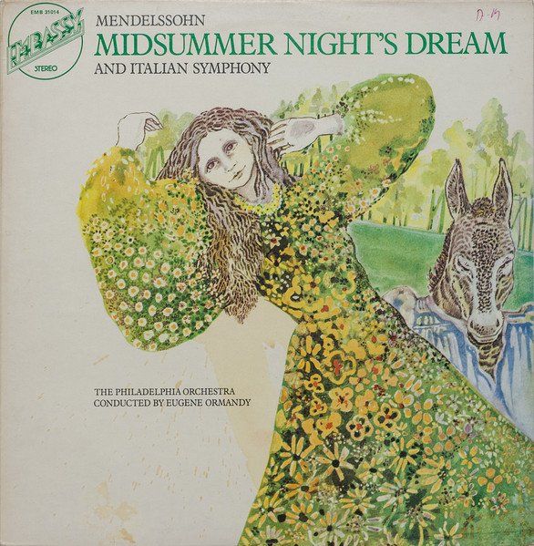 Dischi in vinile: Mendelssohn/PO/Ormandy: A Midsummer Night's Dream/ Italian S – Nuovo (secondo la descrizione) da Steinhausen venduto da Vilivinili