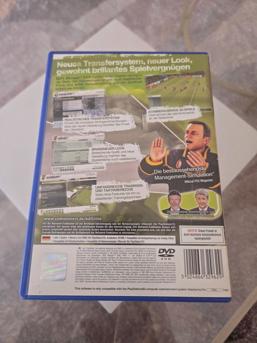 Spiele: BDFL Manager 2006 PS2 – Gebraucht aus Bussigny von Kfdlt 1