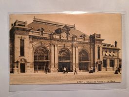 Ancienne CP Chaux-de-Fonds - La Gare 1910