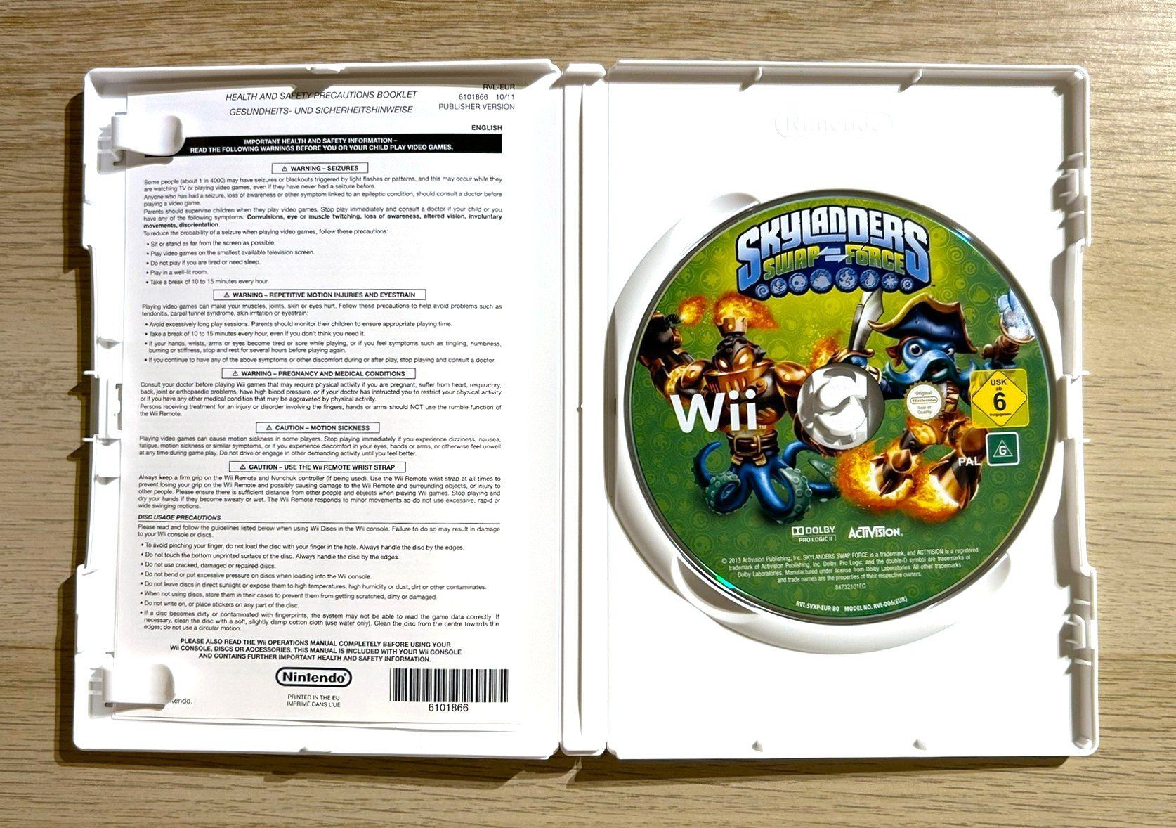 Nintendo Giochi: Skylanders Swap Force Nintendo Wii – Usato da St. Gallen venduto da Alpine.Arcade 2