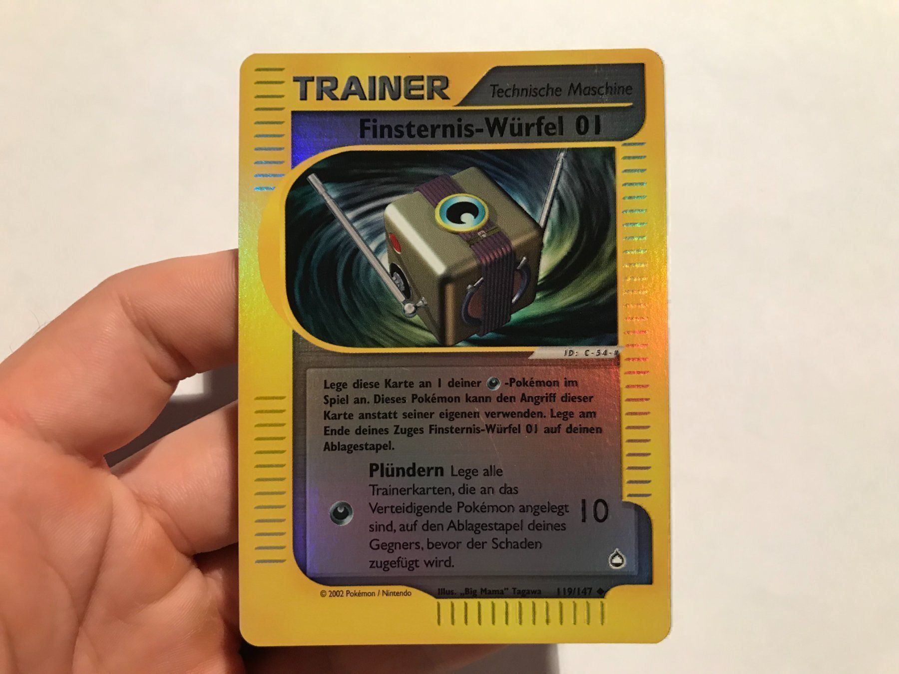 Pokémon Sammelbilder & Trading cards: Finsternis Würfel reverse holo Aquapolis – Neu (gemäss Beschreibung) aus Hagendorn von Pokecollectorch 9