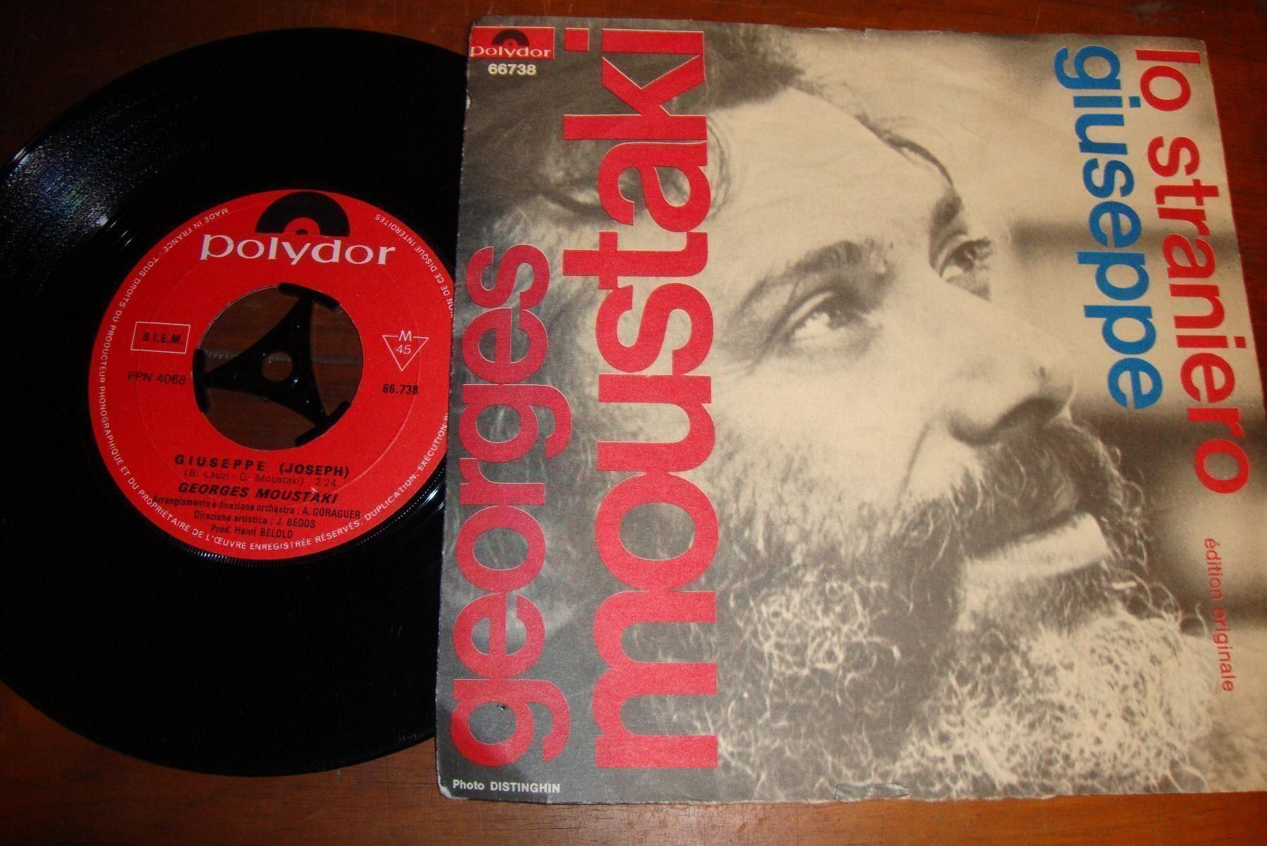 Dischi in vinile: GEORGES MOUSTAKI - GIUSEPPE - LO STRANIE – Usato da Bern venduto da Uli_10_11 1