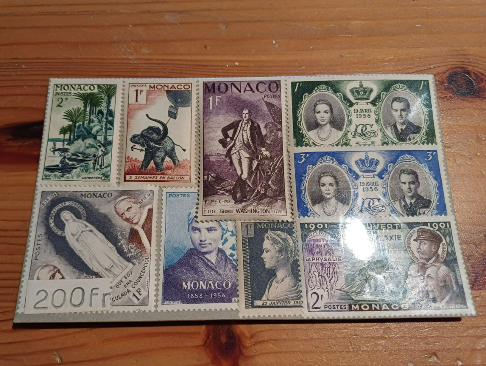 Tutti i francobolli: Monaco Briefmarken Sammlung – Usato da Zürich venduto da carolina71