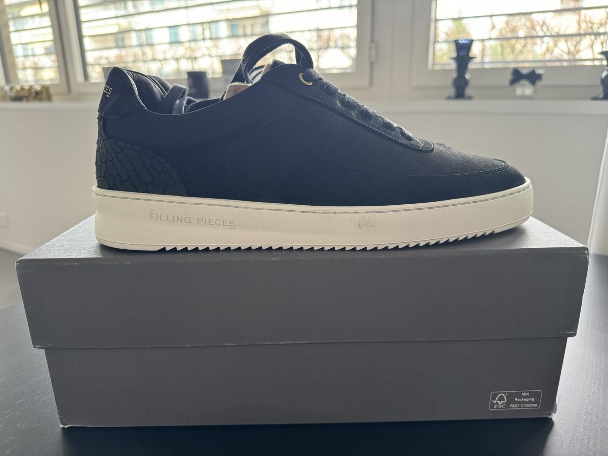 Scarpe da uomo: Filling Pieces Sneaker Gr. 44 Schwarz Wildleder – Nuovo e nell'imballaggio originale da Zürich venduto da Jen10 5