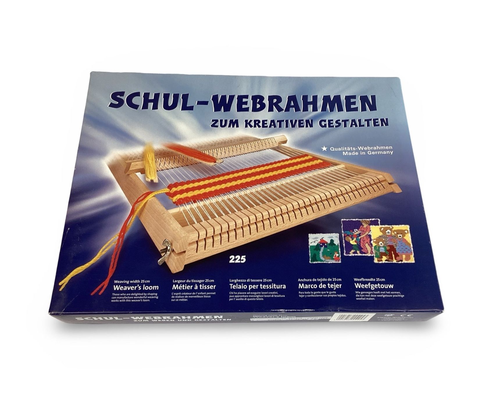 Telai per tessitura: Schul-Webrahmen aus Holz 25 cm – Usato da Zürich venduto da Restwert_Zuerich 2