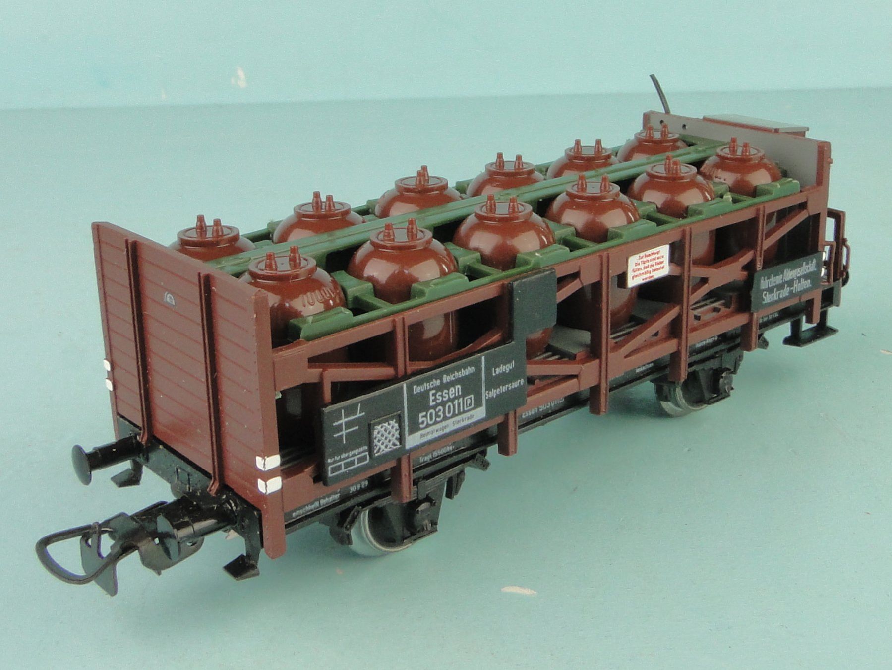 Piko Modellini di ferrovie: Piko H0 Säuretopfwagen – Usato da Bülach venduto da cann11 1