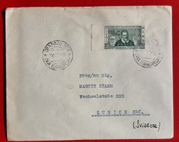 ITALIEN ITALIA MARCO POLO 742 TRAPANI SICILIA ZÜRICH 1954