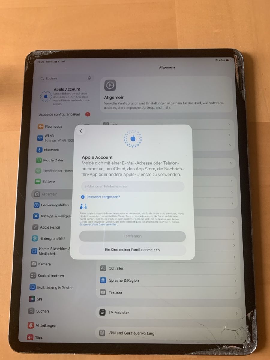 Apple Tablettes PC: iPad Pro 12.9 / 3 Generation 512 Wi-Fi + Cellular – D'occasion à Bremgarten AG par TechfiX 2