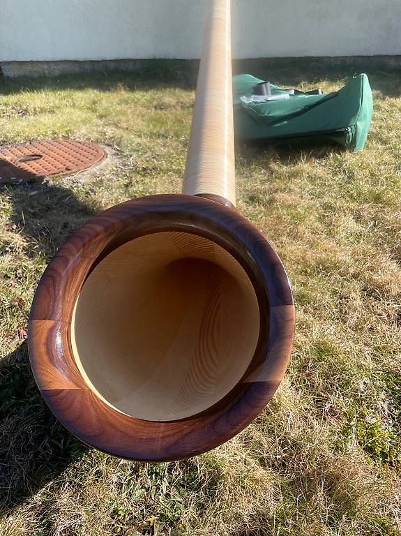 Musikinstrumente: Alphorn Rieger Spitzenklasse nuovo – Gebraucht aus Brè sopra Lugano von ron_c2hb 2