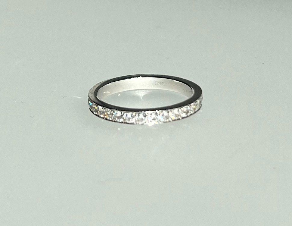 Anelli: Memory Ring Sterling Silber von Rhomberg mit Zirkonia – Usato da Mörschwil venduto da Nrohner