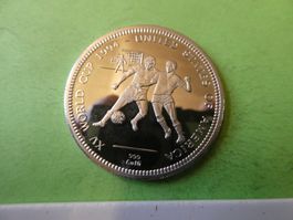Uganda 1993, 1000 Shillings, Sondermünze unzirkuliert