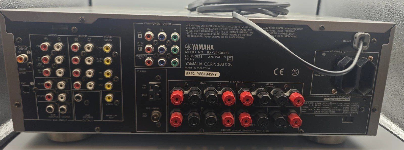 Yamaha Receiver: AV-Receiver Yamaha RX-V440RDS – Gebraucht aus Ueberstorf von FancyMarmot 1