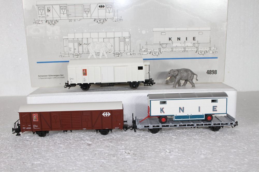 Märklin 4898 SBB Güterwagen-Set KNIE (Gebraucht) in Triesen für CHF 99 ...