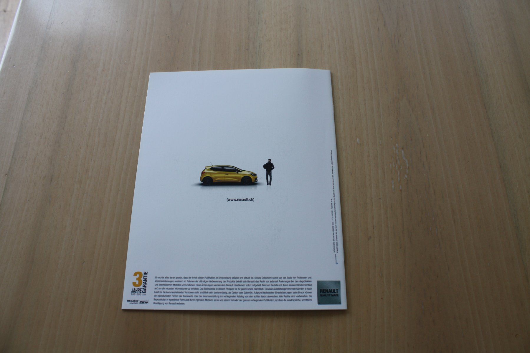 Renault Documenti: Renault Clio R.S. 200 EDC Prospekt 2/2014 – Usato da Wikon venduto da erwin400 7